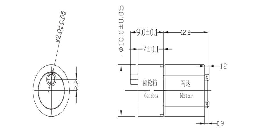 四級(jí)行星減速箱